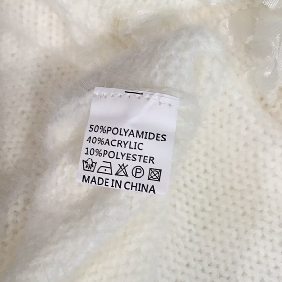 SIMPLY COUTURE FLORAL SWEATER - Picture 8 of 8